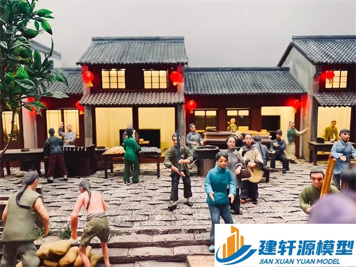 钦州香市微缩模型